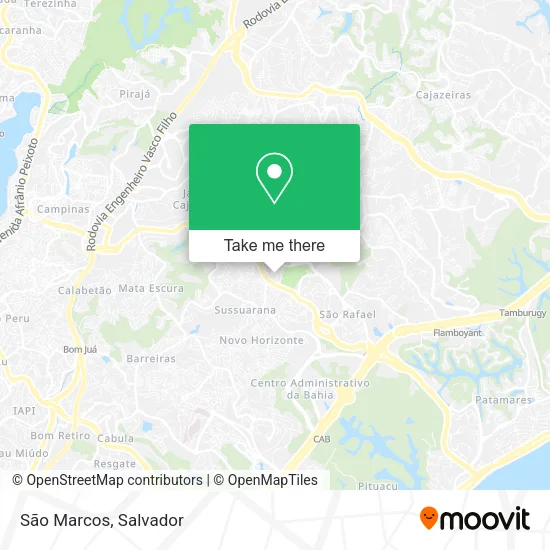 São Marcos map