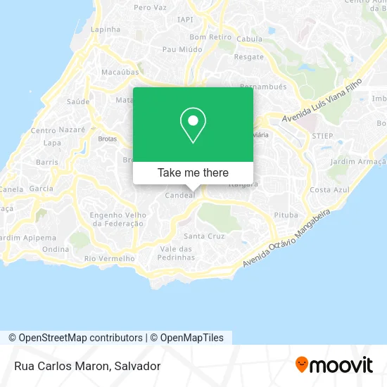 Rua Carlos Maron map