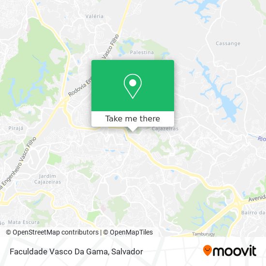 Faculdade Vasco Da Gama map