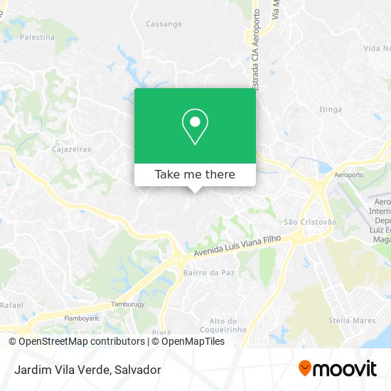 Jardim Vila Verde map