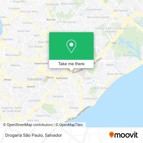 Drogaria São Paulo map