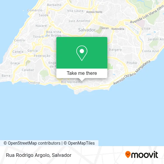 Rua Rodrigo Argolo map