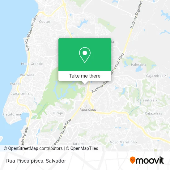 Rua Pisca-pisca map