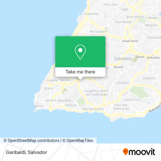 Garibaldi map
