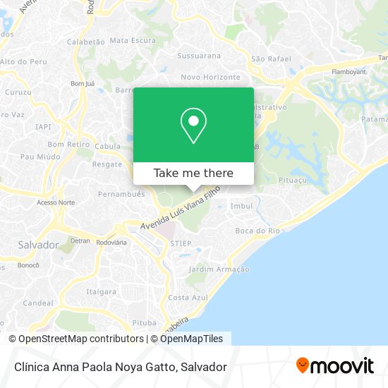 Clínica Anna Paola Noya Gatto map