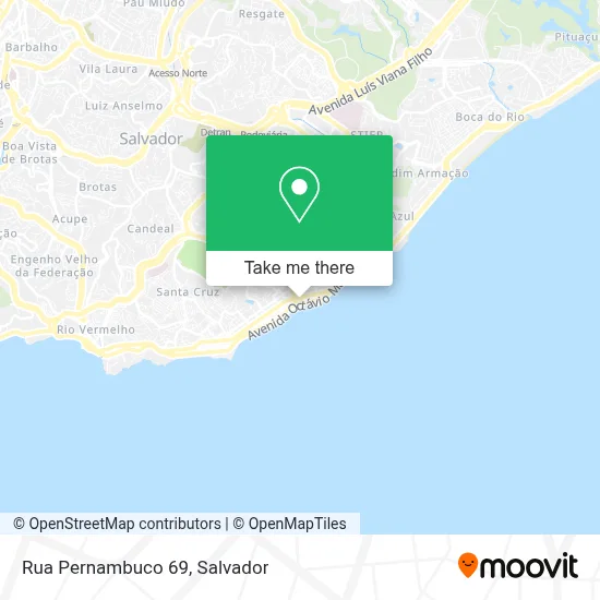 Rua Pernambuco 69 map