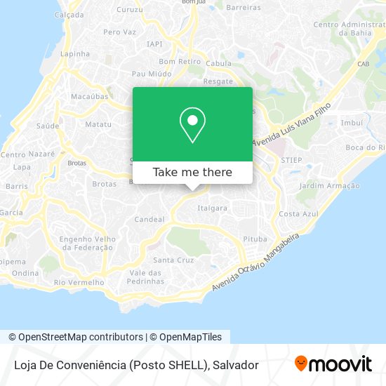 Loja De Conveniência (Posto SHELL) map