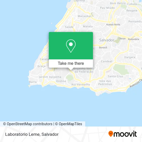 Laboratorio Leme map
