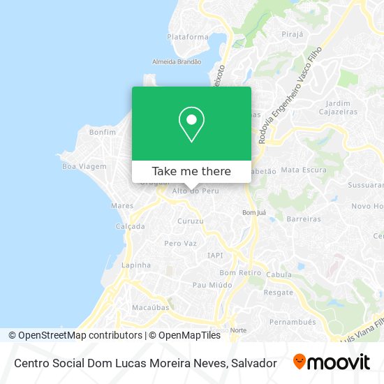 Centro Social Dom Lucas Moreira Neves map