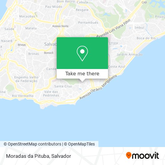 Moradas da Pituba map