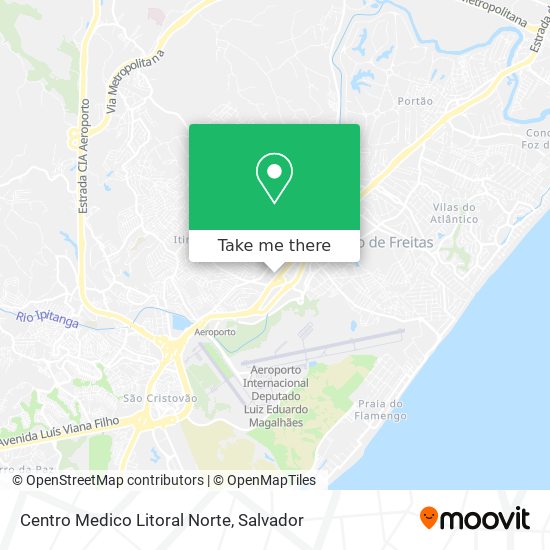 Mapa Centro Medico Litoral Norte