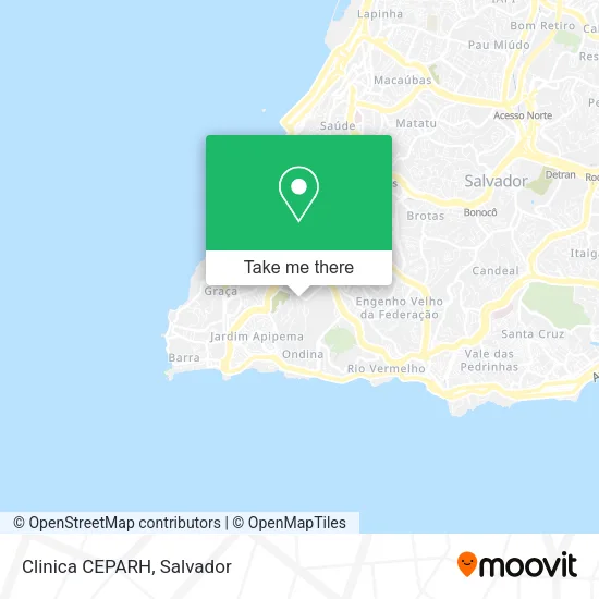 Clinica CEPARH map