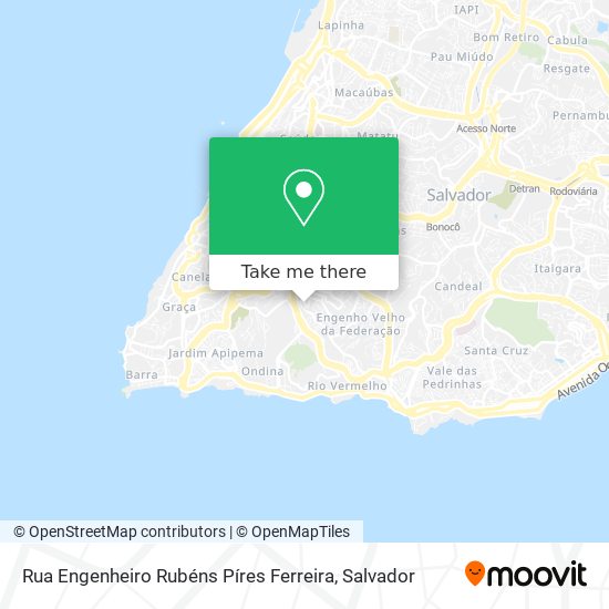 Rua Engenheiro Rubéns Píres Ferreira map