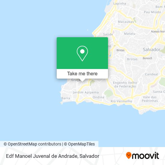 Edf Manoel Juvenal de Andrade map