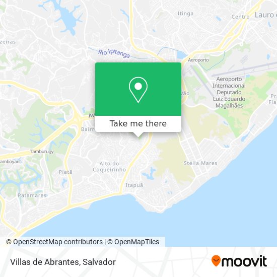 Villas de Abrantes map