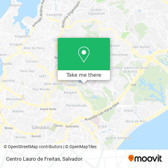 Centro Lauro de Freitas map