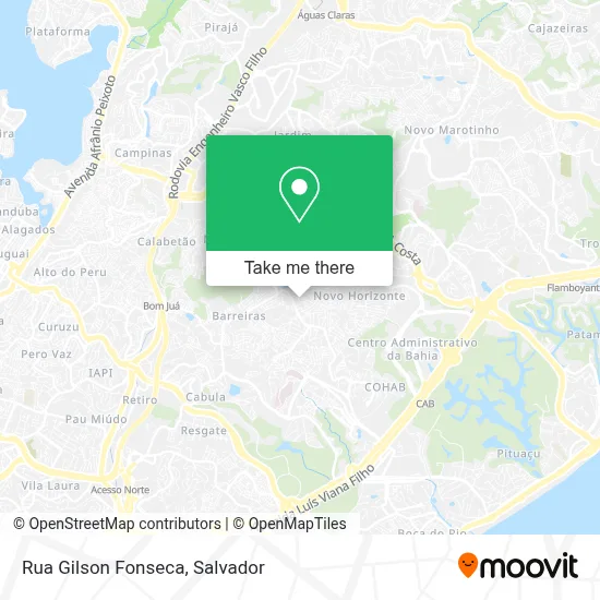 Rua Gilson Fonseca map