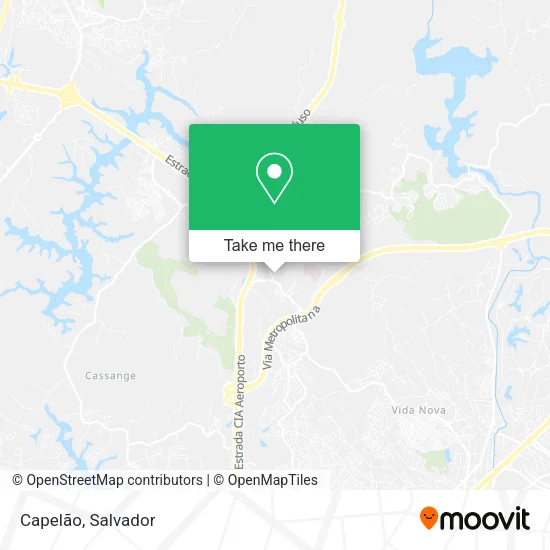 Capelão map