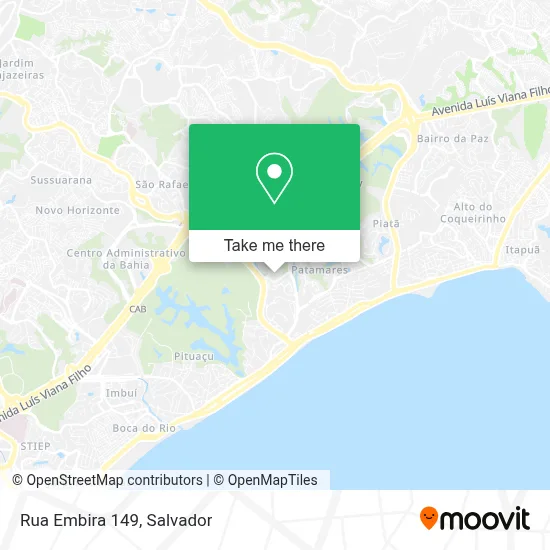 Rua Embira 149 map