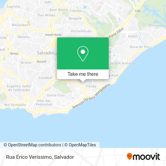 Rua Érico Veríssimo map