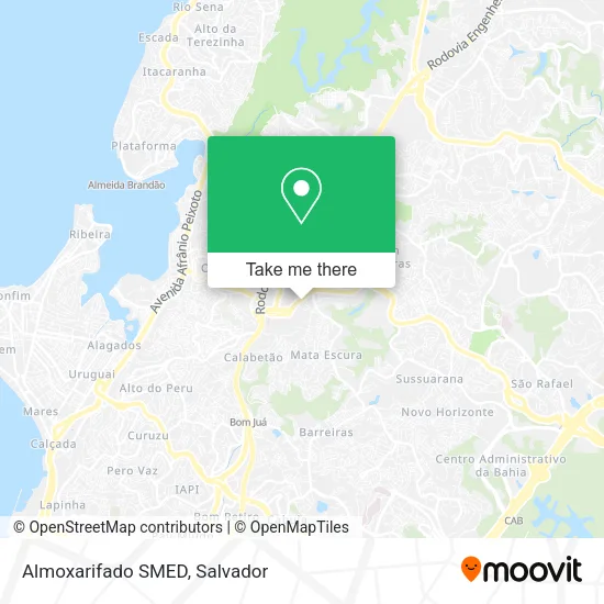 Almoxarifado SMED map