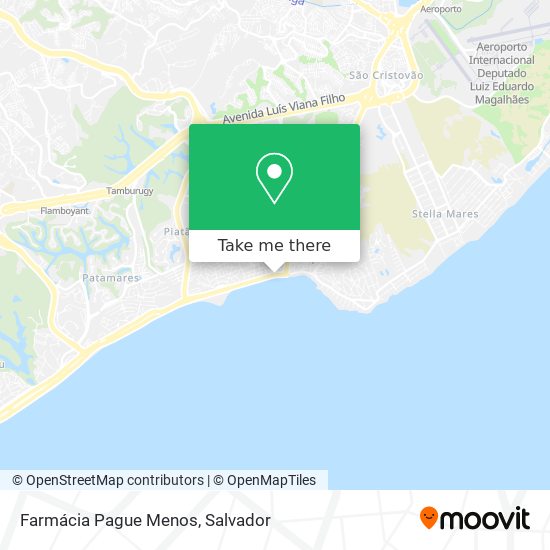 Farmácia Pague Menos map