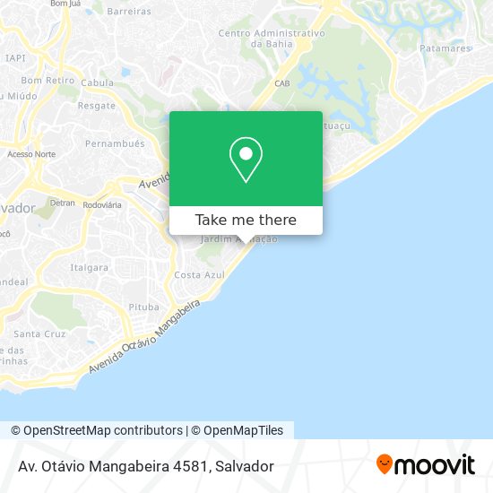 Av. Otávio Mangabeira 4581 map