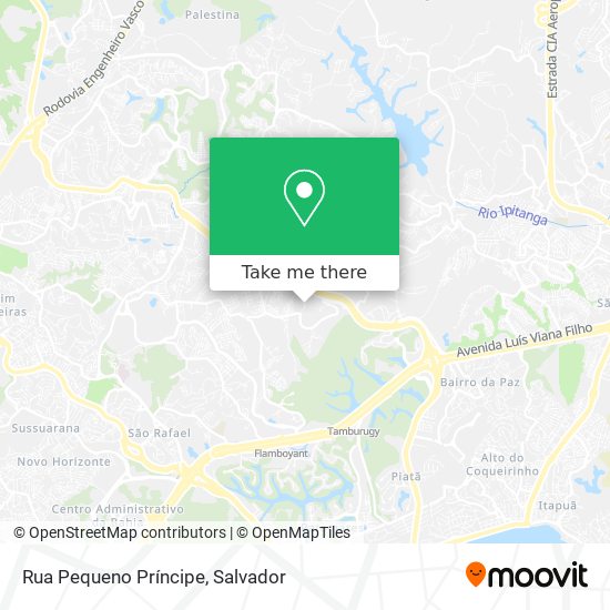 Rua Pequeno Príncipe map