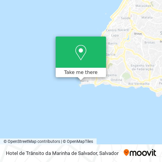 Hotel de Trânsito da Marinha de Salvador map
