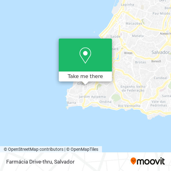 Farmácia Drive-thru map