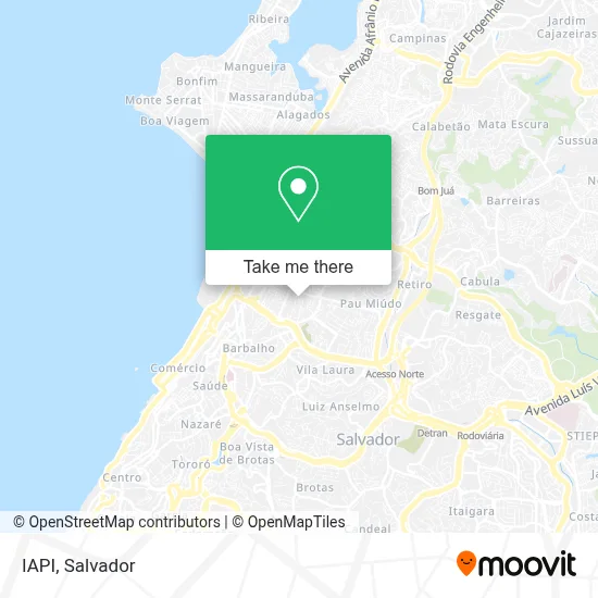 IAPI map