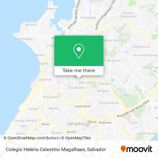 Colegio Helena Celestino Magalhaes map