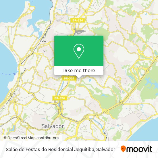 Salão de Festas do Residencial Jequitibá map