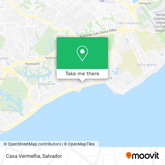 Mapa Casa Vermelha