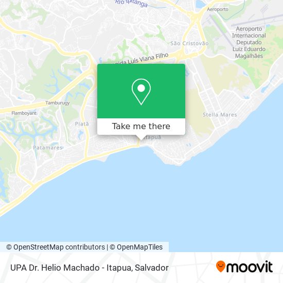 Mapa UPA Dr. Helio Machado - Itapua