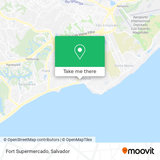 Fort Supermercado map