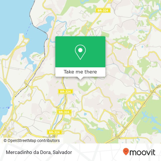 Mapa Mercadinho da Dora