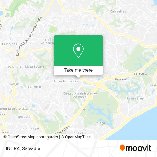 INCRA map