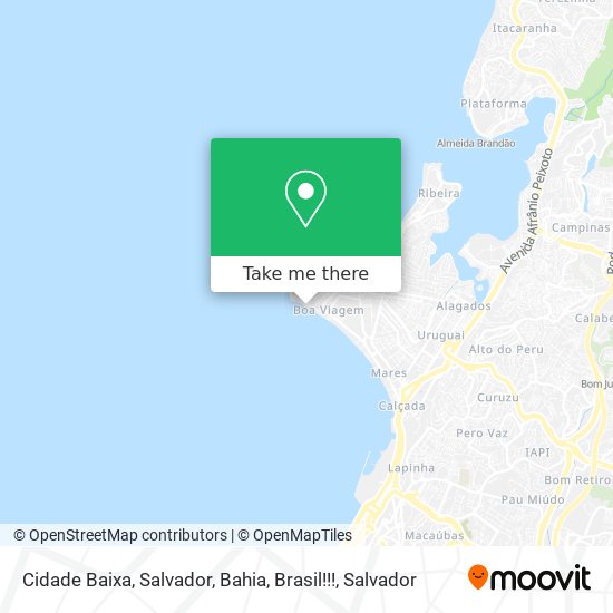 Cidade Baixa, Salvador, Bahia, Brasil!!! map