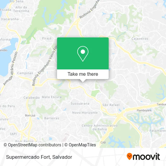 Supermercado Fort map
