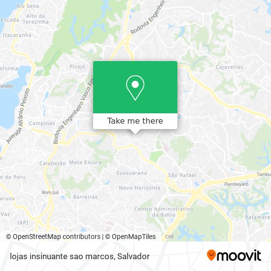 lojas insinuante sao marcos map