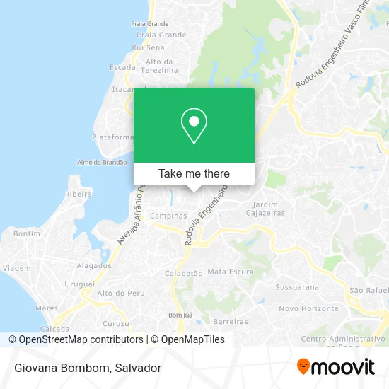 Giovana Bombom map