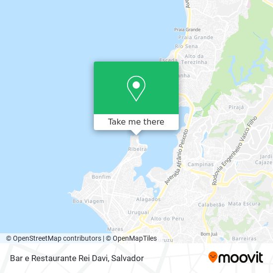 Bar e Restaurante Rei Davi map