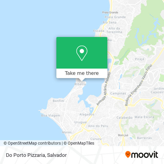 Do Porto Pizzaria map