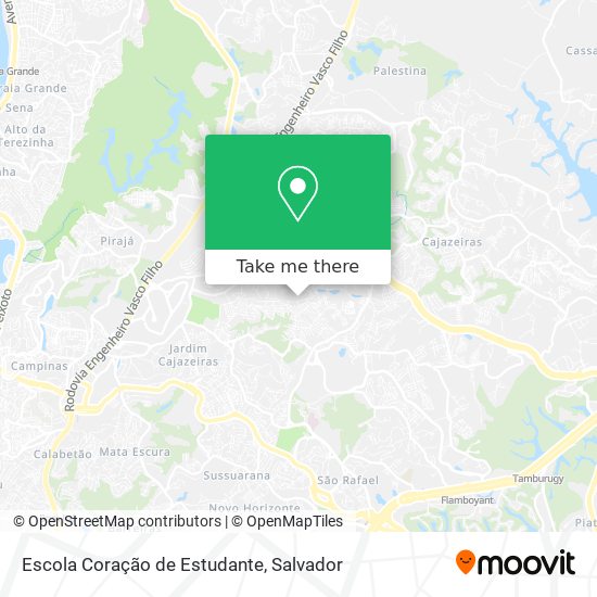 Escola Coração de Estudante map