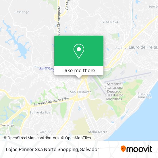 Mapa Lojas Renner Ssa Norte Shopping