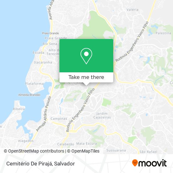 Cemitério De Pirajá map