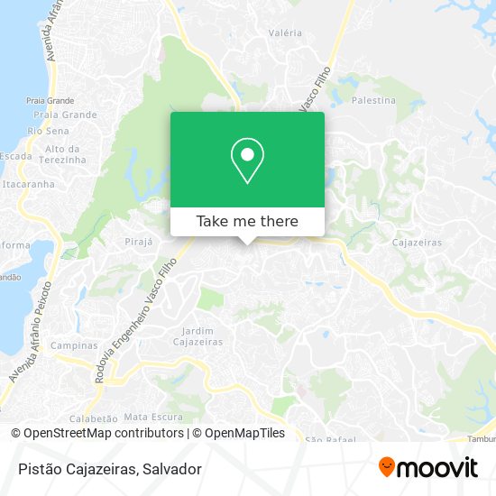 Pistão Cajazeiras map