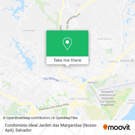 Condominio Ideal Jardim das Margaridas (Nosso Apê) map