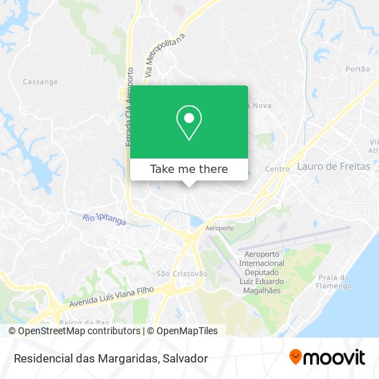 Mapa Residencial das Margaridas